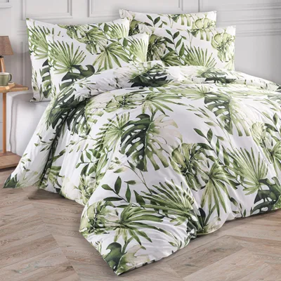 Zdjęcie produktu dla Bawełniana pościel Botanic Rozmiar: 160x200 + 2x 70x80 cm