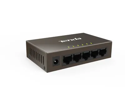 Produktbild von Tenda TEF1005D, Unmanaged, Fast Ethernet (10/100), Vollduplex