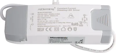 Produktbild von Dimmbar Flackfrei Stromquelle Phasenabschnitte bis 15W 450mA
