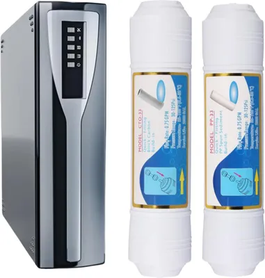 Obrázok produktu pre Filter na vodu NANOPAD, náhradná filtračná vložka PP-33 a CTO-33, 1 mikrón a aktívne uhlie, pre čistejšiu vodu