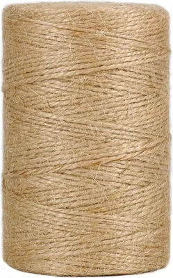 Produktbild von 200m Jute-Schnur, Braun Juteschnur für Garten Bilder Pflanzen Basteln