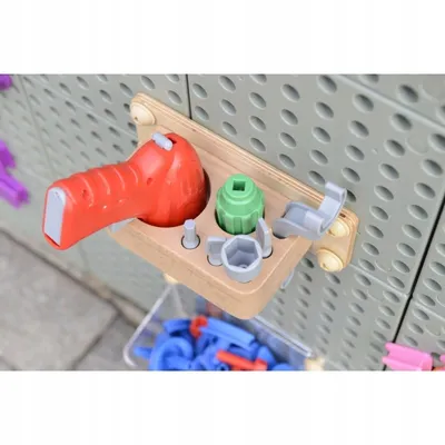 Produktbild von MASTERKIDZ Werkzeugset mit Schraubendreher, 11-teilig, für die wissenschaftlich-kreative Lernwand (STEM)