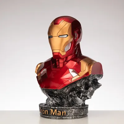 Produktbild von Meiyi Iron Man Avengers Büste Resin MK46 Überschallanzug Titan Heroes Series GK Sammelfigur 36 cm 3.2 kg