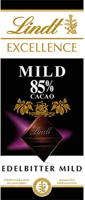 Produktbild von Lindt Excellence Mild 85% Cacao Edelbitter Tafel 100g
