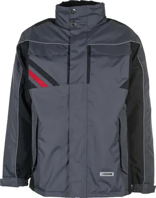 Produktbild von Planam Winterjacke Highline Gr. XL schiefer/schwarz/rot