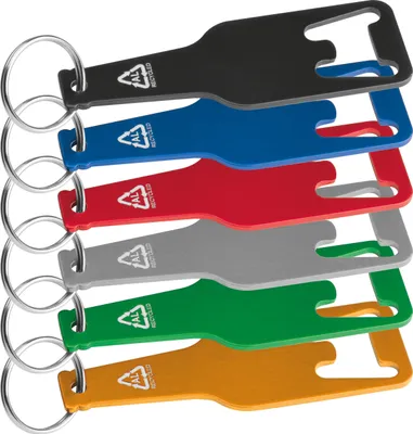 Produktbild von 6x Flaschenöffner aus recyceltem Aluminim / 6 Farben