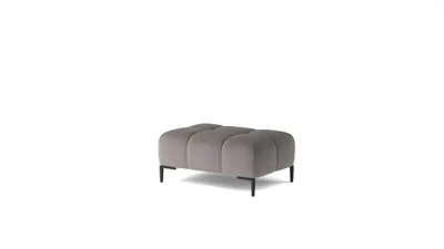 Produktbild von Design Hocker Zimmer Polster Textil Stoff Modern Hocker Bänke Wohn Schlaf Bank