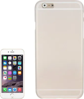 Image de Coque de protection ultra-fine de 0,3 mm pour téléphone Apple iPhone 6 Plus, couleur gris transparent