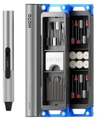 Produktbild von Hoto SNAPBLOQ R-A04 Multifunktionswerkzeug, bürstenloser Motor, 15.000–22.000 U/min, 38-teiliges Zubehörset zum Schleifen