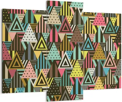 Produktbild von Bild auf Leinwand - Leinwandbild - Abstraktion modern - 130x100cm - Wand Bild - Wanddeko - Leinwanddruck - Bilder - Kunstdruck - Wanddekoration - Leinwand bilder - Wandkunst - CB130x100-3700