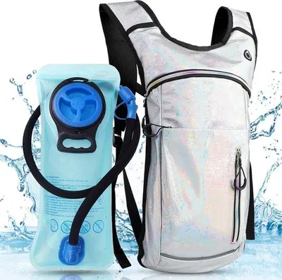 Produktbild von Hydrationsbeutel - Trinkbeutel - Für Wandern, Radfahren und Camping - Outdoor - Wasserversorgung - Rucksack