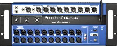 Produktbild von Soundcraft Ui24R Digitalmischpult 24 Kanäle 19 Zoll 4 HE mit Multitrack-Recording und WLAN