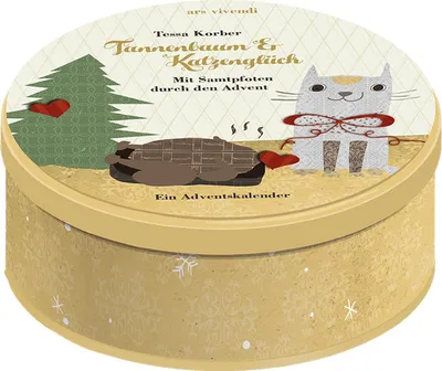 Produktbild von Tannenbaum und Katzenglück - L iterarischer Adventskalender