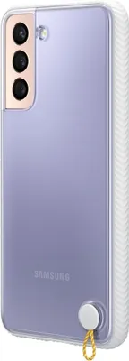 Produktbild von Samsung EF-GG991 Handy-Schutzhülle 15,8 cm (6.2 Zoll) Cover Transparent, Weiß
