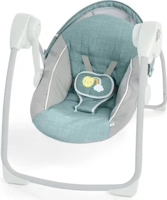 Obrázek produktu pro INGENUITY Houpačka s melodií Sun Valley™ Teal 0m+ do 9kg