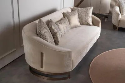Produktbild von Luxus Sofa 3 Sitzer 3er Couch Sofa Dreisitzer Polstersofa Wohnzimmer
