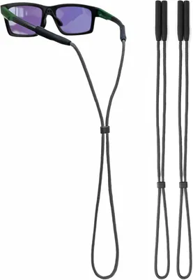 Produktbild von Brillenband verstellbar, Nylon mit Silikongriffen, 36 cm, für Brillen und Sonnenbrillen