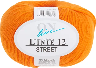 Produktbild von ONline Wolle Street, Linie 12, 50g, ca. 210m Farbe 09