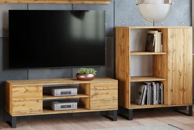 Produktbild von TV-Lowboard Focus, Stehendes Fernsehregal für das Wohnzimmer