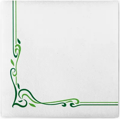 Produktbild von Airlaid Serviette Colour Line in Grün, 40 x 40 cm, 50 Stück - Mank