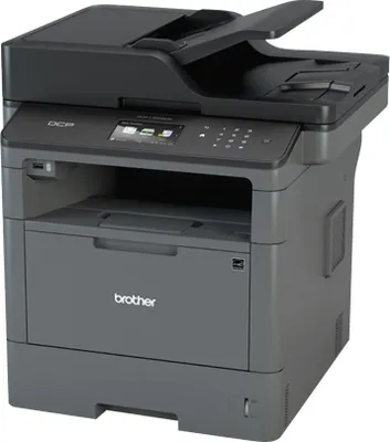 Zdjęcie produktu dla Brother DCP-L5500DN, Laser, Drukowanie mono, 1200 x 1200 DPI, A4, Bezpośrednie drukowanie, Czarny, Grafitowy