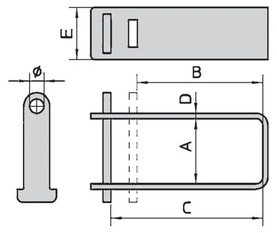Image de Collier de grille 60x156mm – VIRO - VIR677