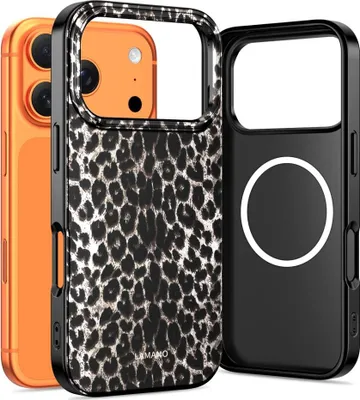 Image de Tech-Protect Lamano Magsafe pour iPhone 17 Pro Max, motif léopard