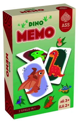 Produktbild von Dino Memo Spiel– Gedächtnis- und Kartenspiel für Kinder