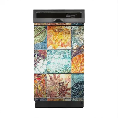 Produktbild von Magnete Dekorative 45x70 cm Küche Magnetmatte Spülmaschine - Kacheln Abstrakt