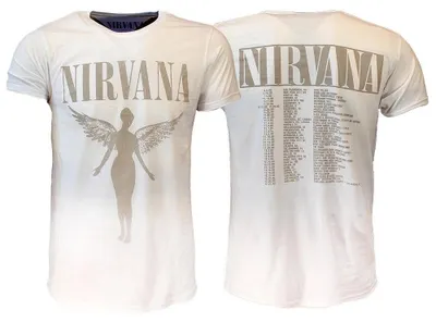 Obrázek produktu pro Tričko z turné Nirvana In Utero – oficiální merchandise – velikost L