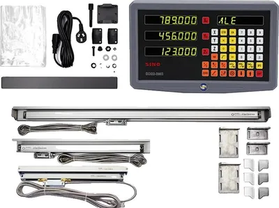 Produktbild von Digitalanzeige, 3-Achsen-Kompatibilität, hochpräzise Auflösung, DRO-KA300-KA300-KA50