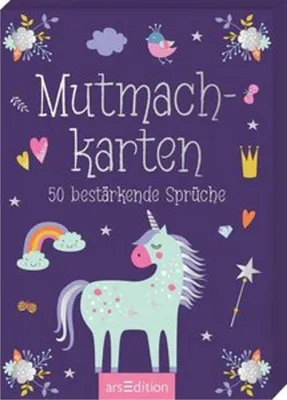 Produktbild von Mutmachkarten - Einhorn