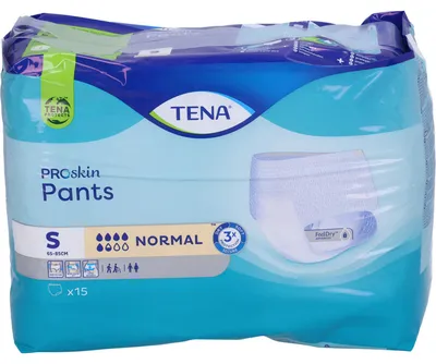 Immagine prodotto di TENA Pants Normal S per incontinenza, 15 pezzi BIN