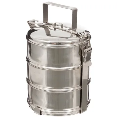 Produktbild von Speisebehälter, 3-teilig, Edelstahl