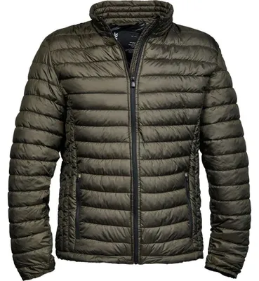 Produktbild von Tee Jays Herren Zepelin Steppjacke FK928 (L) (Dunkel-Olive)