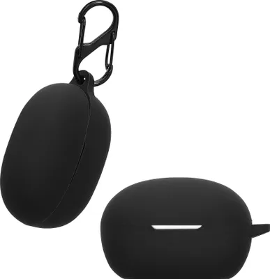 Produktbild von kwmobile Hülle kompatibel mit 1More Z30 Sleepbuds Hülle - Kopfhörer Case - TPU Silikon Cover - Schutzhülle in Schwarz