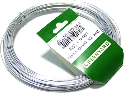 Produktbild von PROREGAL Mini Draht, Gartendraht, Bindedraht, Basteldraht, verzinkt 3,15mm L-78m