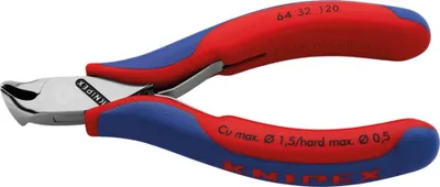 Immagine prodotto di Tagliasmergli elettrico frontale da 120 mm con lama a lama inclinata Knipex | 4003773017820