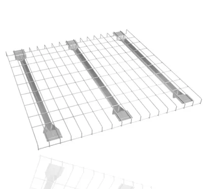Produktbild von Durchfallschutz Paletten - 1100x880 mm - Gitterrückwand rostfrei - Gitterfachboden