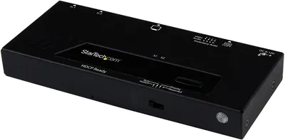 Image de StarTech.com - Commutateur/distributeur HDMI 2 ports - Commutation automatique avec télécommande IR
