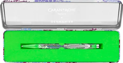 Obrázok produktu pre Guľôčkové pero "849 GERMANIER", neónovo zelené, CARAN D'ACHE NM0849.116