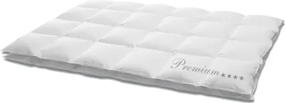 Immagine prodotto di HANSKRUCHEN piumino in piuma 135x200 cm calore medio 100% piumino lavabile per allergici piumino quattro stagioni traspirante bianco