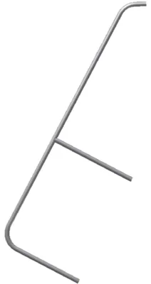 Produktbild von Zarges Handlauf 4-6 Stufen für Podesttreppe
