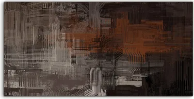 Produktbild von Coloray Glasbild 140x70  Wandbild Glasbilder Handgemachte Malerei abstrakt