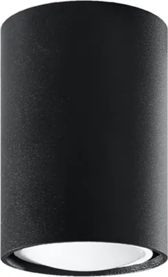 Produktbild von Deckenleuchte LAGOS 10 schwarz 1xGU10 10W Stahl 10x6x6cm Sollux Lighting
