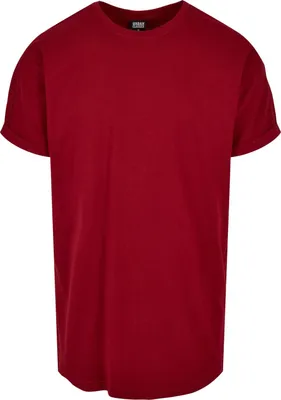 Obrázek produktu pro Pánské tričko Urban Classics Long Shaped Turnup Tee brickred - M