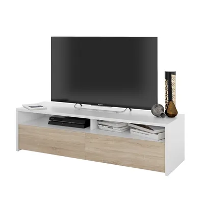 Produktbild von TV-Schrank Weiß - 40x130x36h cm