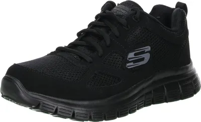 Produktbild von SKECHERS Burns-Agoura Herren Sneaker schwarz, Größe:42, Farbe:Schwarz