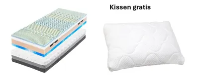 Produktbild von ViscoGel Comfort 30 Kaltschaummatratze 200x200 cm H3/H4