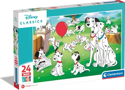 Zdjęcie produktu dla Puzzle 24 Maxi Super Kolor Disney Animals